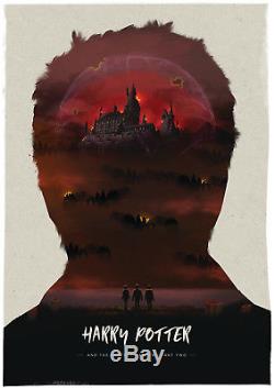 Harry Potter Complete Set x 8 Prints Posters by Simon Fairhurst #/75 NT Mondo