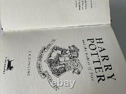 Harry Potter Complete UK Bloomsbury First Edition Full Set of 7 Hardback Books