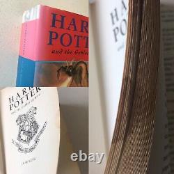 Harry Potter Complete UK Bloomsbury First Edition Full Set of 7 Hardback Books