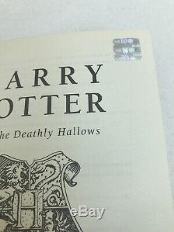 Harry Potter Complete UK Bloomsbury First Edition Set of 7 Hardback Books