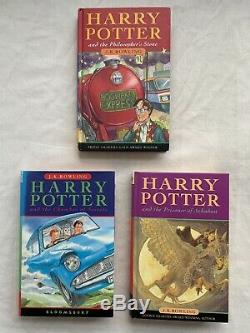 Harry Potter Complete UK Bloomsbury First Editions Hardback Book Set Collectable