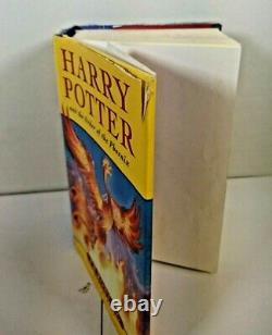 Harry Potter Complete UK Bloomsbury Full Set of 7 Hardback Books First Edition