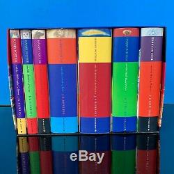 Harry Potter Complete UK Bloomsbury Original Hardback Book Box Set Slipcase