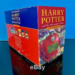 Harry Potter Complete UK Bloomsbury Original Hardback Book Box Set Slipcase