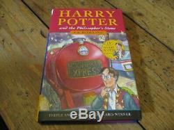 Harry Potter Complete UK Bloomsbury Original Hardback Book Box Set Slipcase