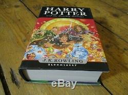 Harry Potter Complete UK Bloomsbury Original Hardback Book Box Set Slipcase