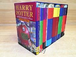 Harry Potter Complete UK Bloomsbury Original Hardback Hardcover Book Box Set