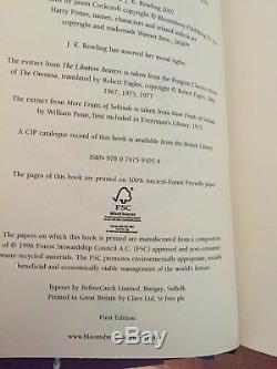 Harry Potter Complete UK First Editions Original Hardback Hardcover Book Set