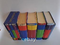 Harry Potter Complete UK Hardback Book Set Collectable Very Good Condition