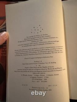 Harry Potter Complete set, Hardcover, First American Edition