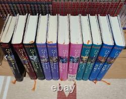 Harry Potter Complete volumes 11 books set Japanese Version Hardcover Book Used