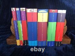 Harry Potter Covers Book 1 7 Hardcover Dust jackets Complete bloomsbury set