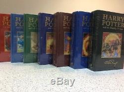 Harry Potter DELUXE SIGNATURE FIRST EDITIONS, 1 to 7 Complete Set, NEW & SEALED