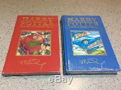 Harry Potter DELUXE SIGNATURE FIRST EDITIONS, 1 to 7 Complete Set, NEW & SEALED