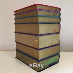 Harry Potter Deluxe Edition UK Bloomsbury Complete Set 7 Hardback Books