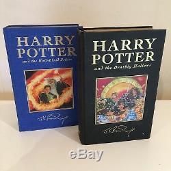 Harry Potter Deluxe Edition UK Bloomsbury Complete Set 7 Hardback Books