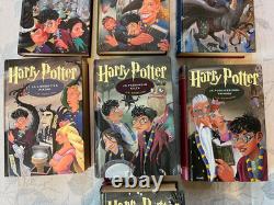 Harry Potter FINNISH Books 1-7 Hardcover Complete Set JK ROWLING