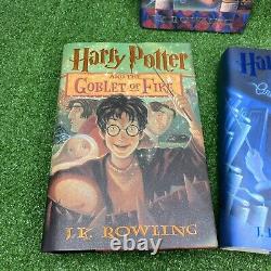 Harry Potter First Edition 7 Book Complete Set JK Rowling Never Read