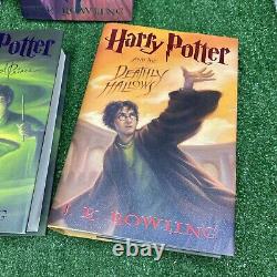 Harry Potter First Edition 7 Book Complete Set JK Rowling Never Read