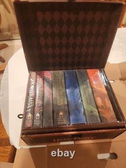 Harry Potter Full Book Set Complete 1-7 SEALED Brand New With Chest