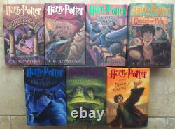Harry Potter Full Book Set Volumes 1-7 Hardcover 1st US Edition J. K. Rowling