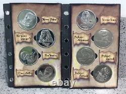 Harry Potter GRINGOTTS COIN COLLECTION SAVINGS BOOK Complete Set BLANK NAME PAGE