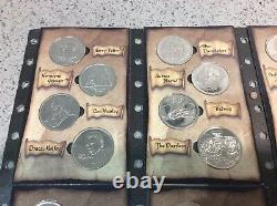 Harry Potter GRINGOTTS COIN COLLECTION SAVINGS BOOK Complete Set BLANK NAME PAGE