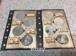 Harry Potter GRINGOTTS COIN COLLECTION SAVINGS BOOK Complete Set BLANK NAME PAGE