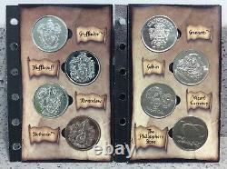 Harry Potter GRINGOTTS COIN COLLECTION SAVINGS BOOK Complete Set BLANK NAME PAGE