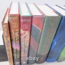 Harry Potter Gift Fantasy Lover Bard Complete Book Set 1-7 1st Edition Rowling
