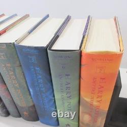 Harry Potter Gift Fantasy Lover Bard Complete Book Set 1-7 1st Edition Rowling