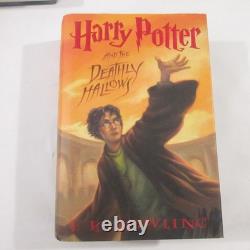 Harry Potter Gift Fantasy Lover Bard Complete Book Set 1-7 1st Edition Rowling