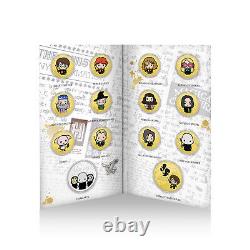 Harry Potter Gifts Limited Edition 14 Chibi Collectable Gold Coins Complete Set