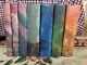 Harry Potter Hardcover 1-7 Complete Set 1st Editions No Year On 1&2 Rare