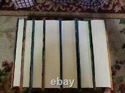 Harry Potter Hardcover 1-7 Complete Set 1st Editions NO YEAR ON 1&2 RARE