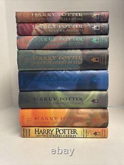 Harry Potter Hardcover American First Editions Complete Set 1-7 (JK Rowling)