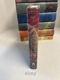 Harry Potter Hardcover American First Editions Complete Set 1-7 (JK Rowling)