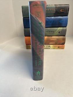 Harry Potter Hardcover American First Editions Complete Set 1-7 (JK Rowling)