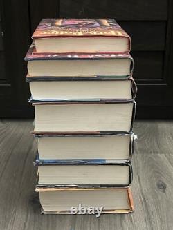 Harry Potter Hardcover Book Lot Complete Set First Edition 1-7 J. K. Rowling HP