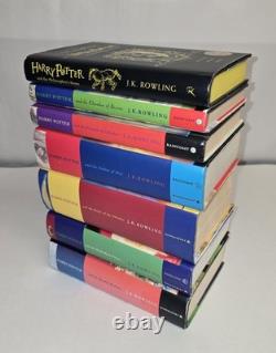 Harry Potter Hardcover Book Lot Set 1-7 Books UK Bloomsbury HC