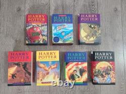 Harry Potter Hardcover Book Series 1-7 Complete HC Raincoast Bloomsbury Canadian
