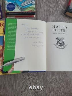 Harry Potter Hardcover Book Series 1-7 Complete HC Raincoast Bloomsbury Canadian