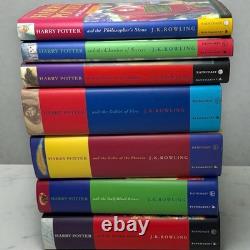 Harry Potter Hardcover Book Series 1-7 Complete HC Raincoast Bloomsbury Canadian