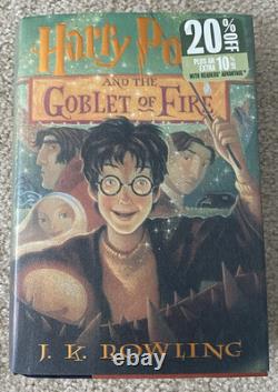 Harry Potter Hardcover Book Set 1-7 Complete First American Edition JK Rowling