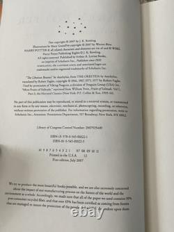 Harry Potter Hardcover Book Set 1-7 Complete First American Edition JK Rowling