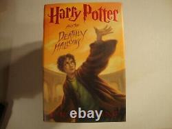 Harry Potter Hardcover Book Set 1-7 First Edition J. K. Rowling