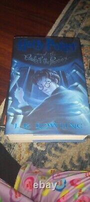 Harry Potter Hardcover Book Set Complete 1-8 1st America Ed. JK Rowlings VG+