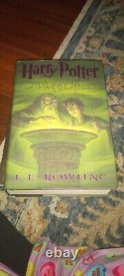 Harry Potter Hardcover Book Set Complete 1-8 1st America Ed. JK Rowlings VG+