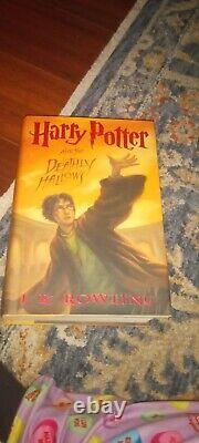 Harry Potter Hardcover Book Set Complete 1-8 1st America Ed. JK Rowlings VG+