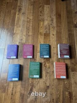 Harry Potter Hardcover Book Set First Edition 1-7 Complete By J. K. Rowling EUC